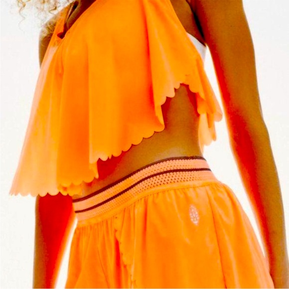 Free People Pretty Lil Running Top Medium - Picture 5 of 5